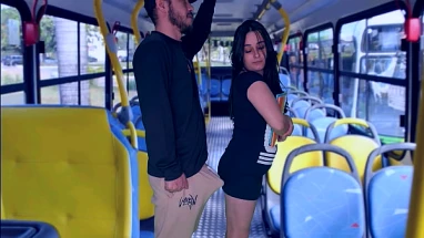 brunette whore fuck in public
